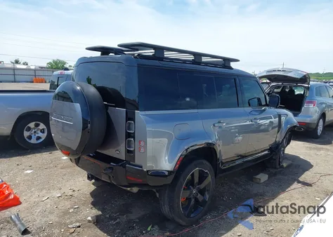 2023 Land Rover Defender 110 X from USA, damaged, VIN SALEX7EUXP2200655